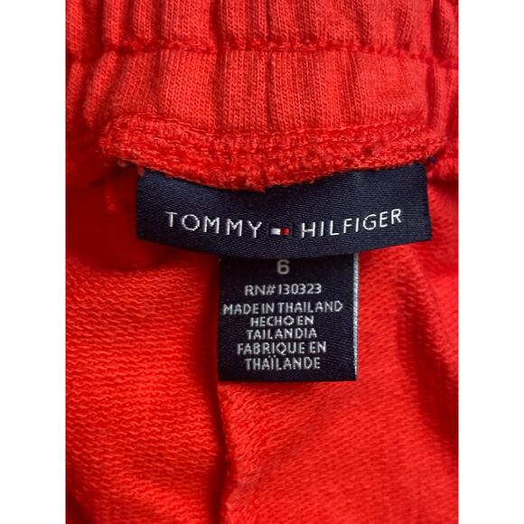 Tommy Hilfiger Girls Bundle Set of 2 Cotton Blend Ruffle Hem Shorts Size 6 - Picture 8 of 8